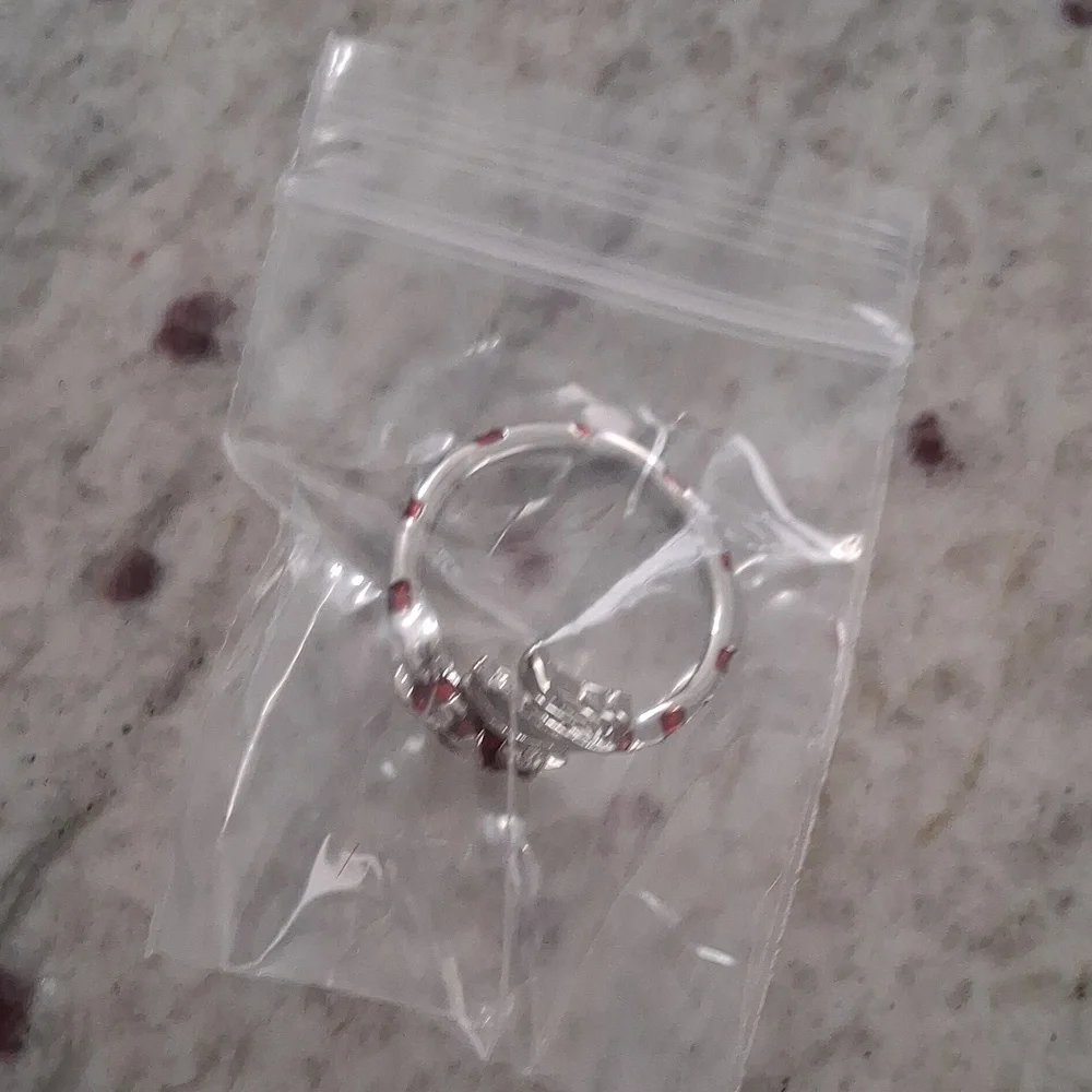 NWT Beautiful Boho Silver & Red Koi Fish 7 Wrap Around Ring!!